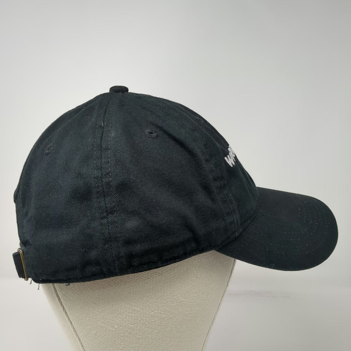 econscious Baseball Cap Black One Size Worry-Free Embroidered Organic Cotton Hat