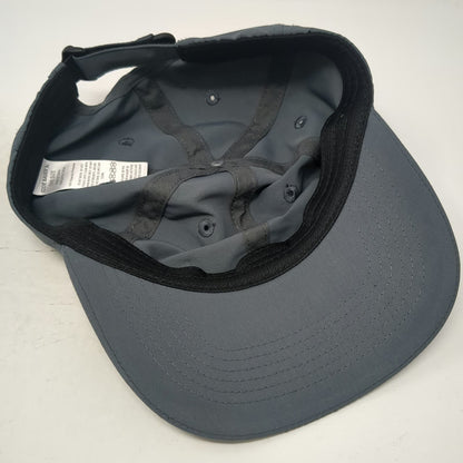 Eddie Bauer Baseball Cap Gray One Size Strapback Embroidered Logo Polyester Hat
