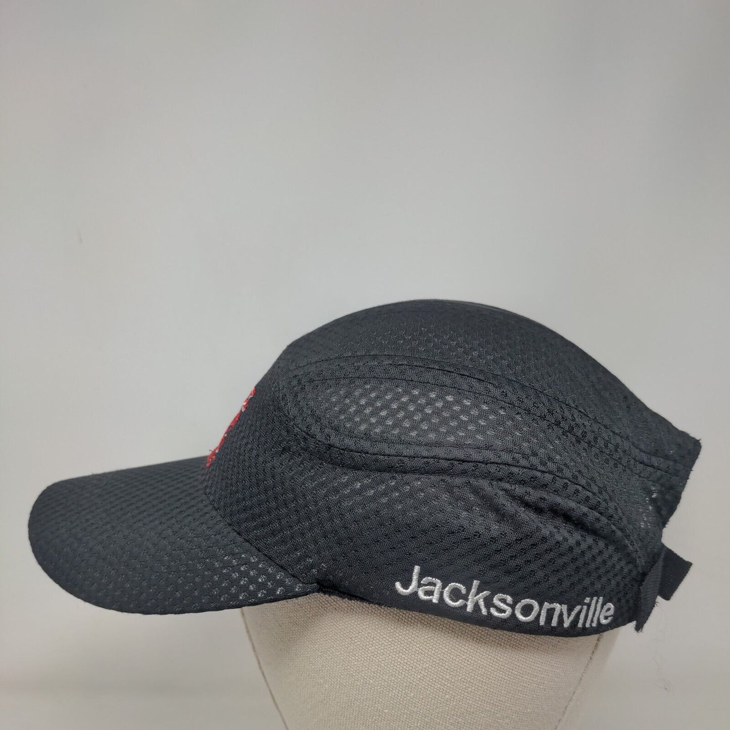 1st Place Sports Running Jacksonville Running Cap Black OS Breathable Bay Six