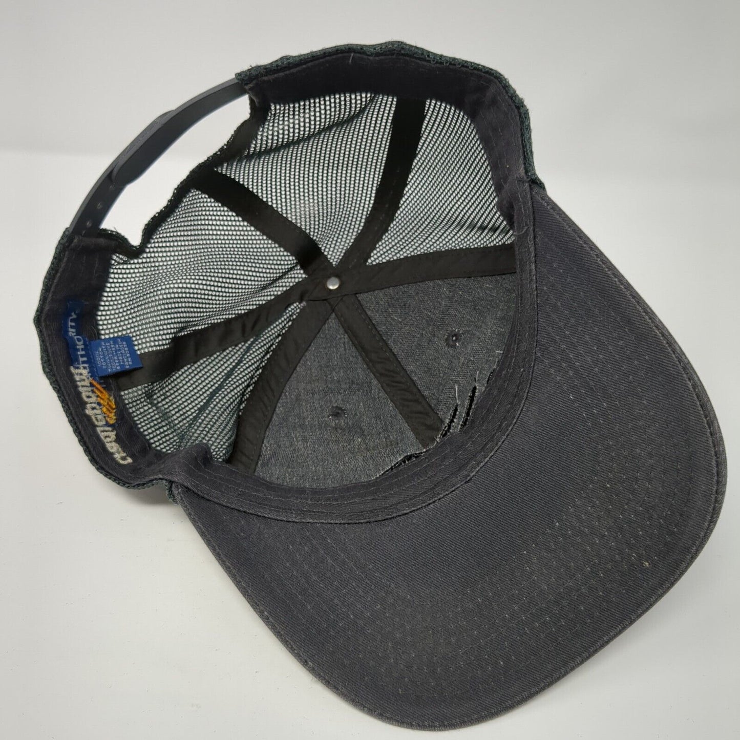 Cradlepoint Snapback Mesh Back Trucker Hat Gray One Size Port Authority
