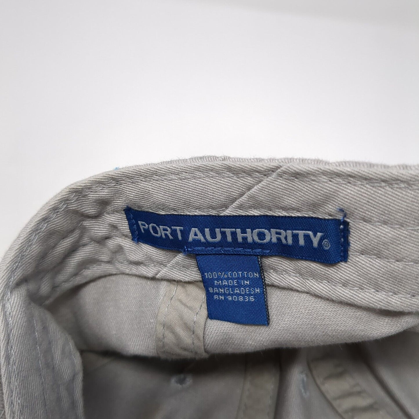 Stay Cozy Slideback Hat Gray One Size Adjustable Embroidered Port Authority