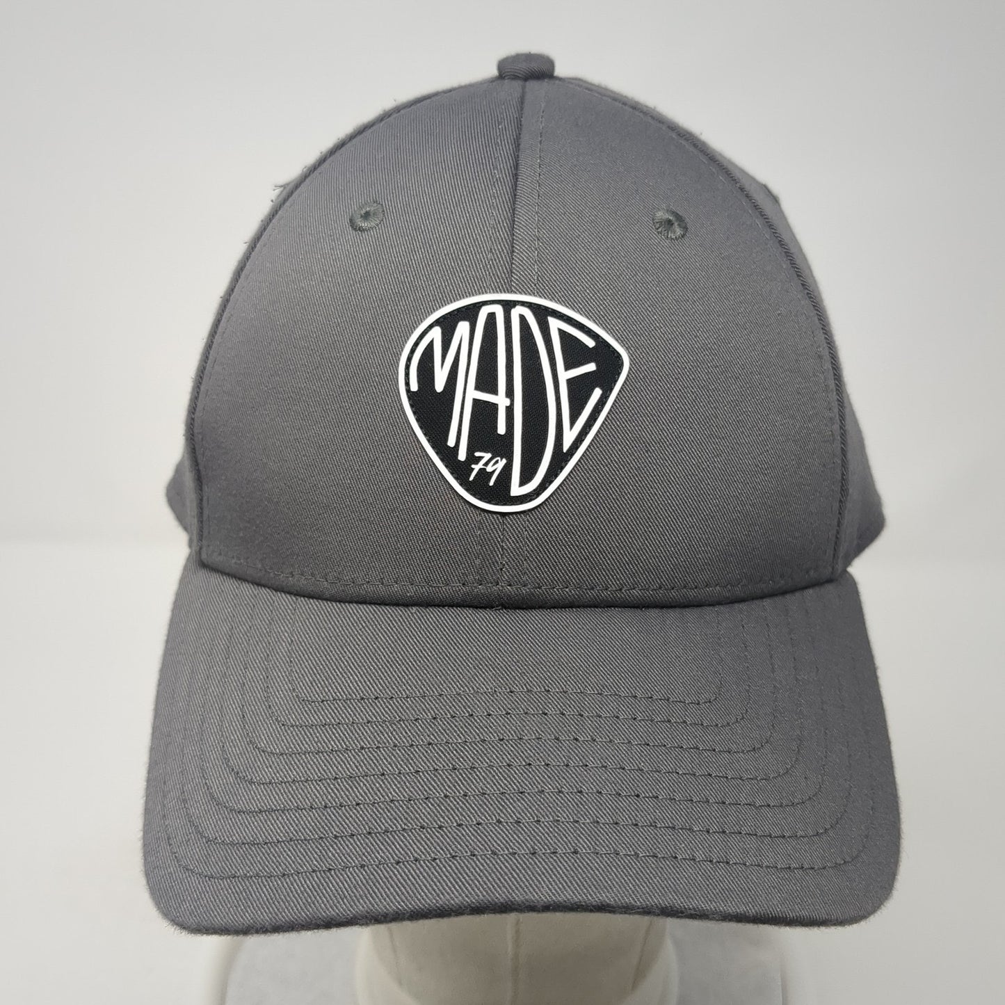 Made 79 Snapback Hat Gray One Size Adjustable Embroidered 6 Panel TaylorMade