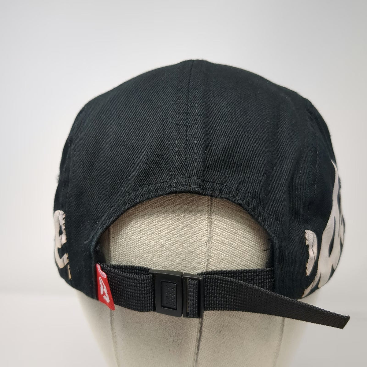Freedom83 Clothing Co. 5 Panel Black One Size Hat Freedom Script Graphic B Logo