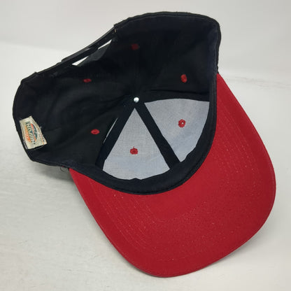 Nissun Snapback Hat Black Red One Size USMC United States Marine Corps Patch