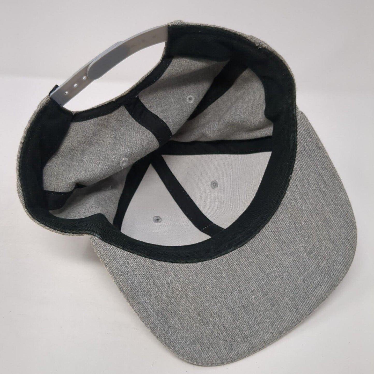 Vans Off The Wall Patch Snapback Hat Gray One Size Adjustable 6 Panel