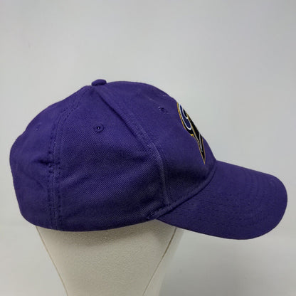 Otto Men's Strapback Hat Purple Size OSFM Embroidered R Bird Logo