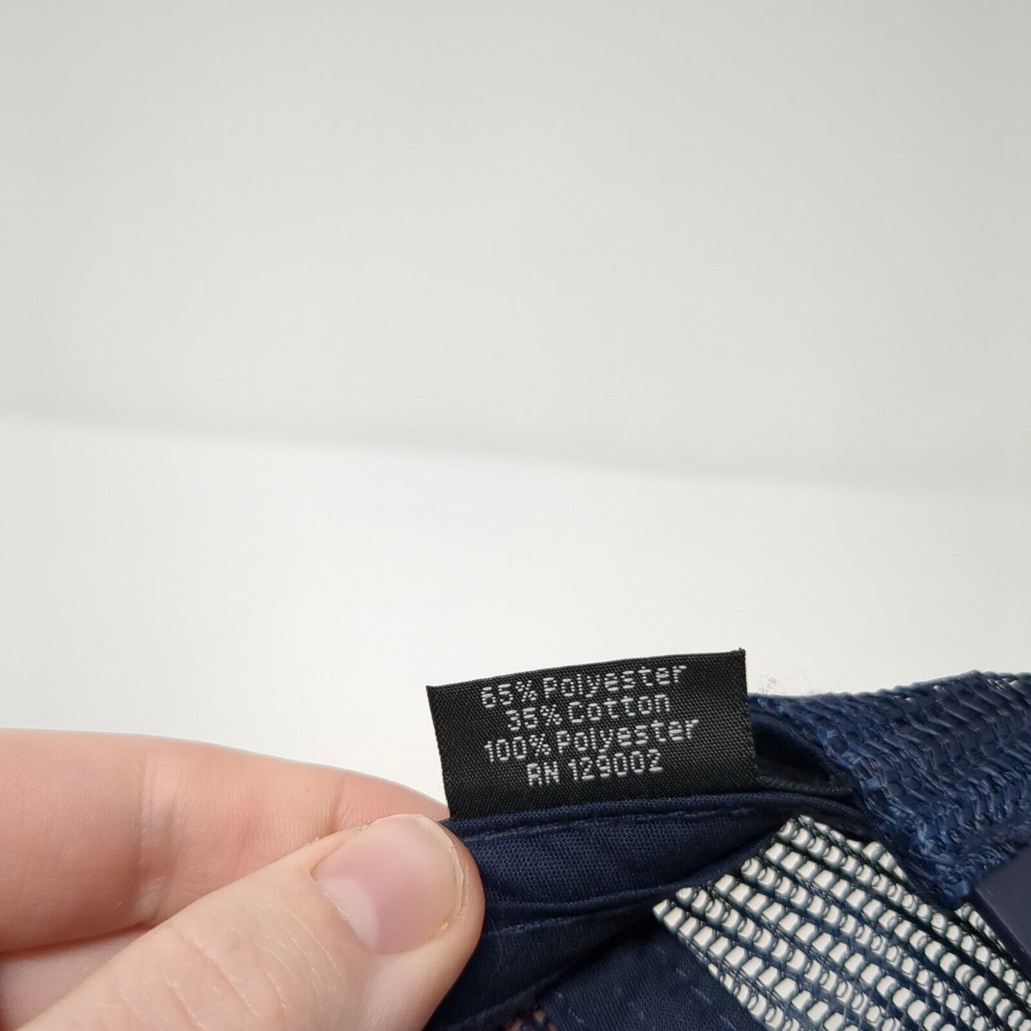 Rabbit Snapback Mesh Back Trucker Hat Blue One Size Embroidered Otto