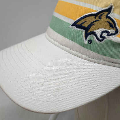 Texas State Bobcats NCAA The Game Cap White One Size Mesh Stripes Slideback Hat