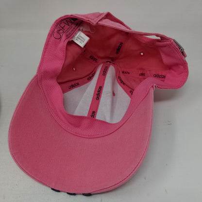 Adidas Women's Slideback Hat Pink OSFW Adjustable Embroidered 6 Panel