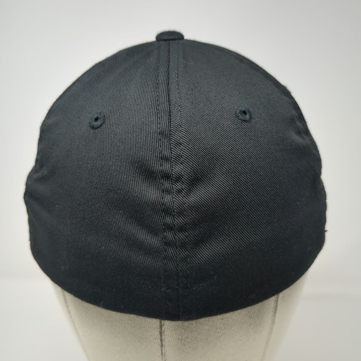 Port Authority Baseball Cap Black M Old Skool Choppers Skull Flexfit Hat 208 ID