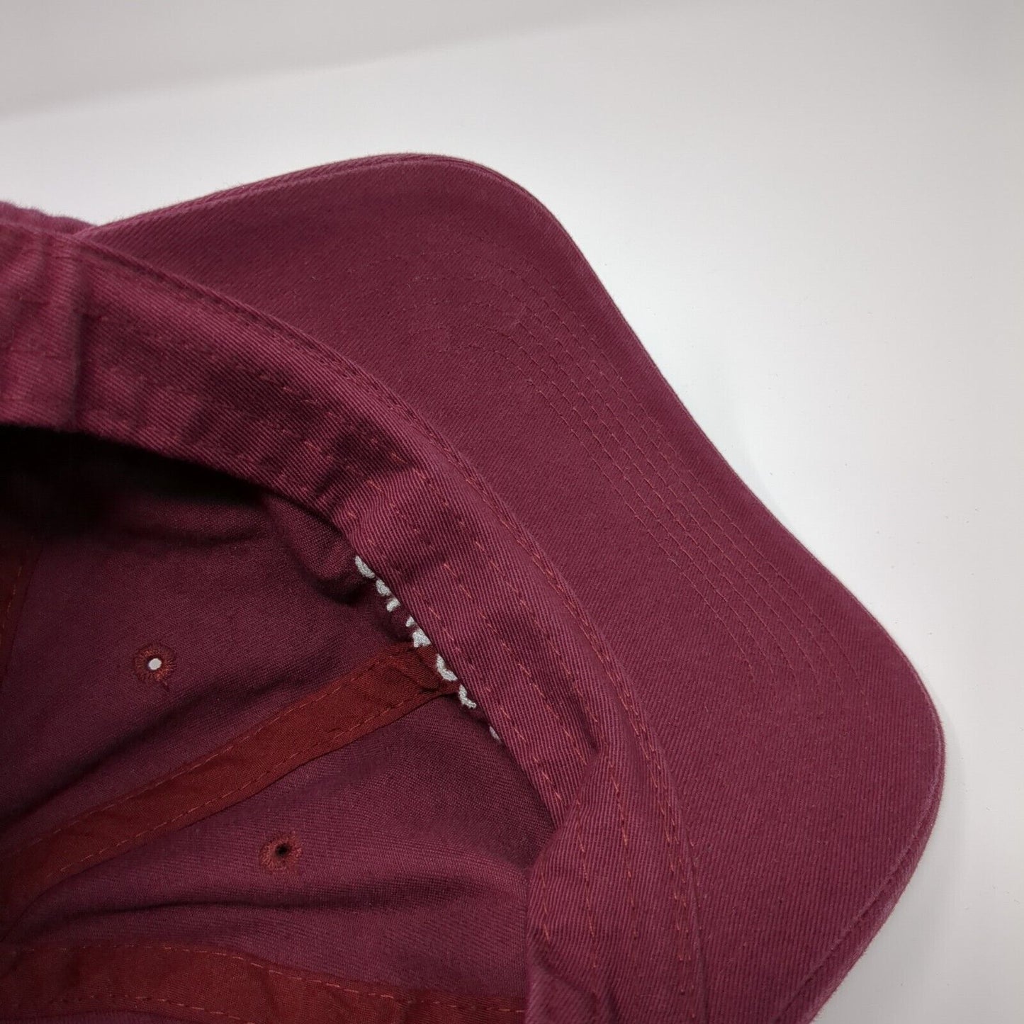 Savage AF Slideback Hat Red Burgundy OSFM Adjustable Embroidered