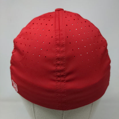 Richardson Men's Fitted Hat PTS 30 Red Size XS-S Embroidered G Logo