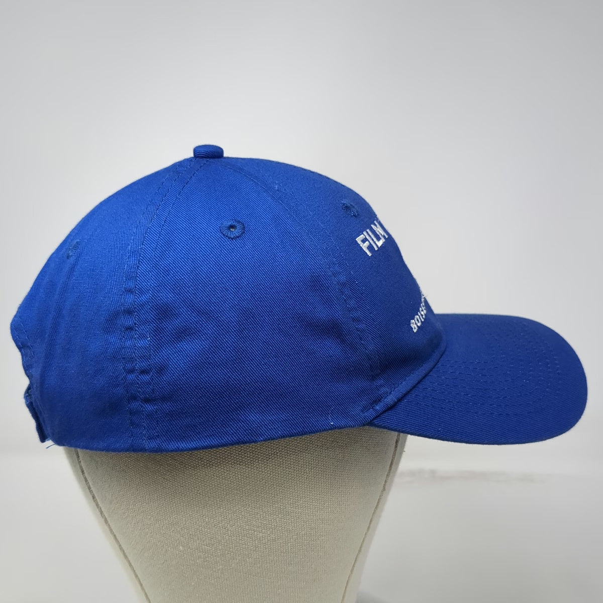 Port & Company Baseball Cap Blue OSFM Boise State University Film Program Hat