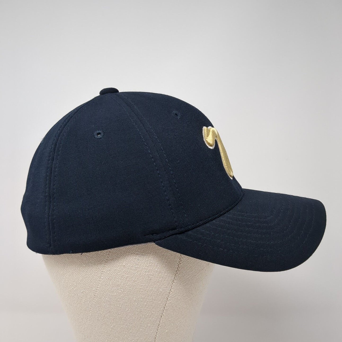 W Fitted Baseball Cap Blue Size 8 Flexfit Performance Pacific Headwear