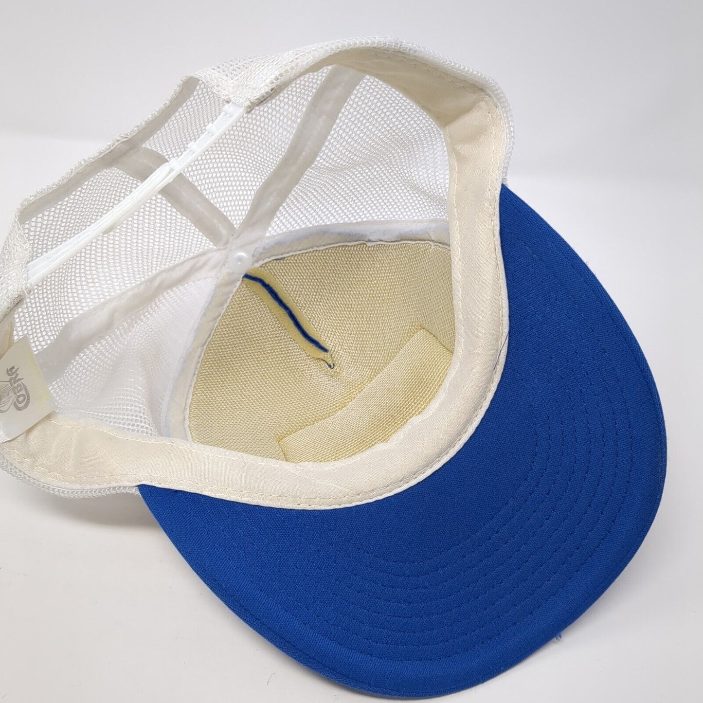 Crux Fermentation Project Snapback Trucker Hat Blue One Size Cobra