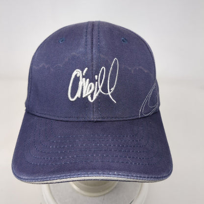 O'Neill Fitted Hat Blue OSFA Perfect Fit Embroidered Vented Holes 6 Panel