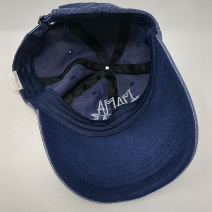 Mama Bear Slideback Hat Blue One Size Embroidered 6 Panel Outdoor