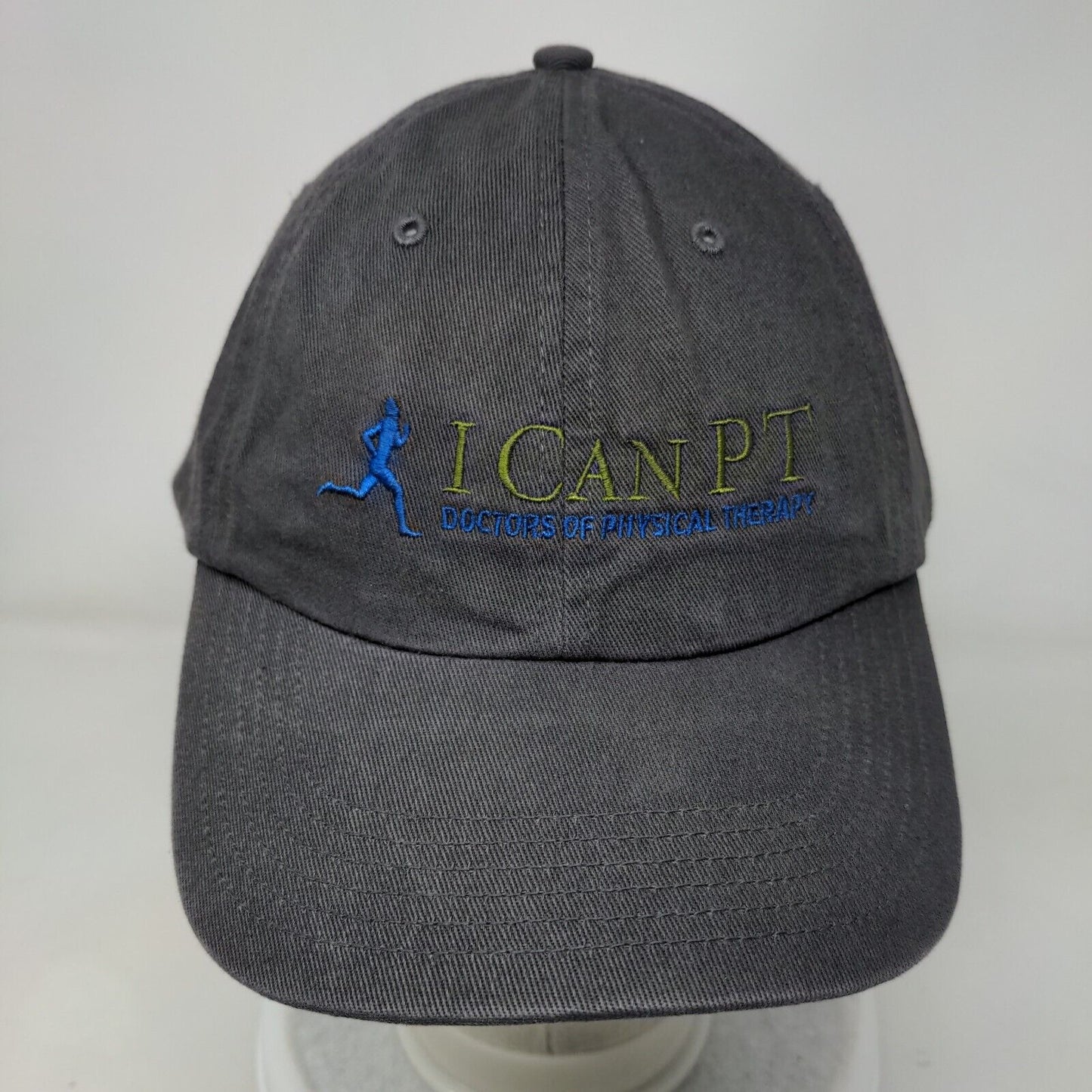 I Can PT Slideback Hat Gray One Size Doctors Of Physical Therapy