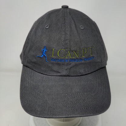 I Can PT Slideback Hat Gray One Size Doctors Of Physical Therapy