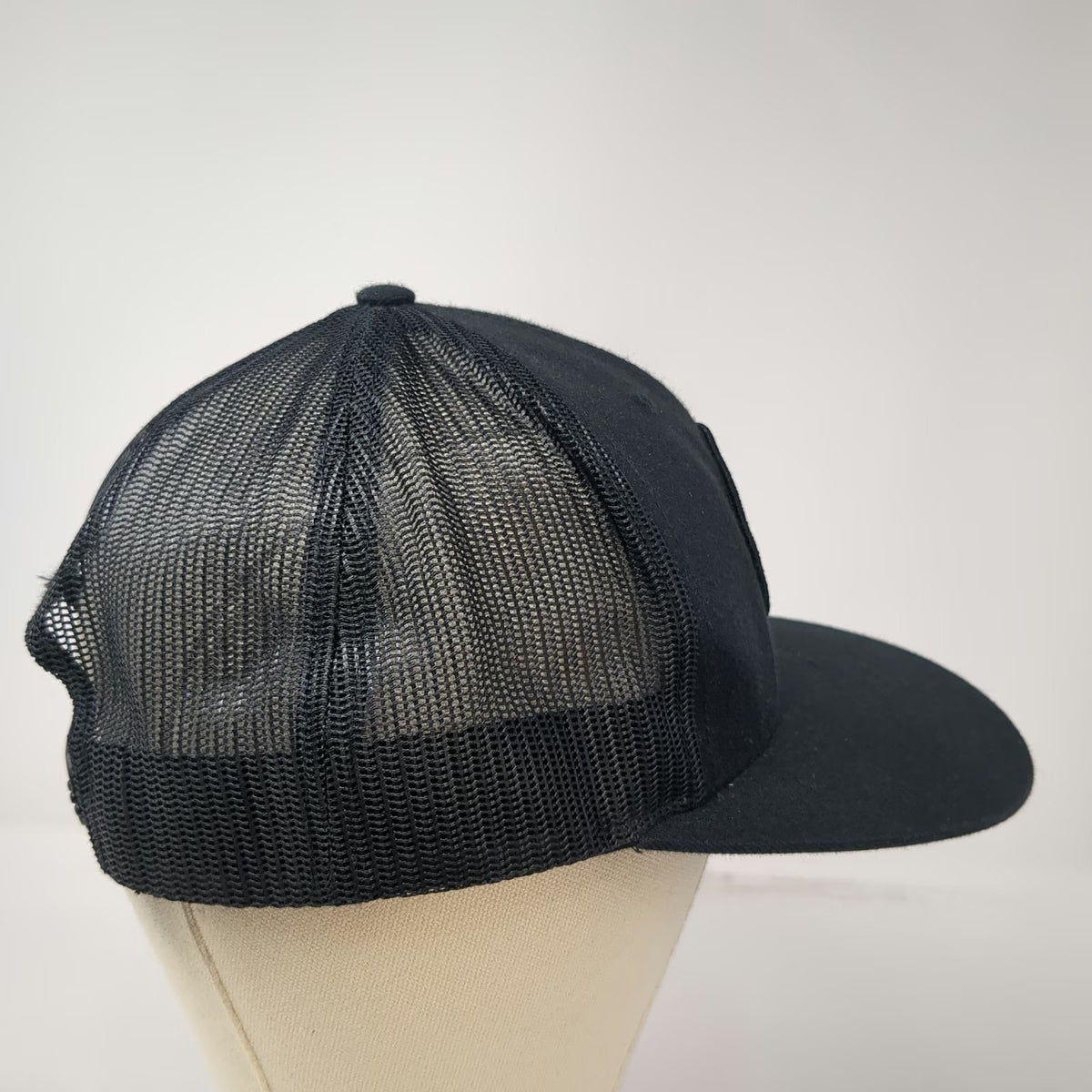 Richardson Trucker Hat Black One Size First Colony Mortgage Mesh Snapback 511