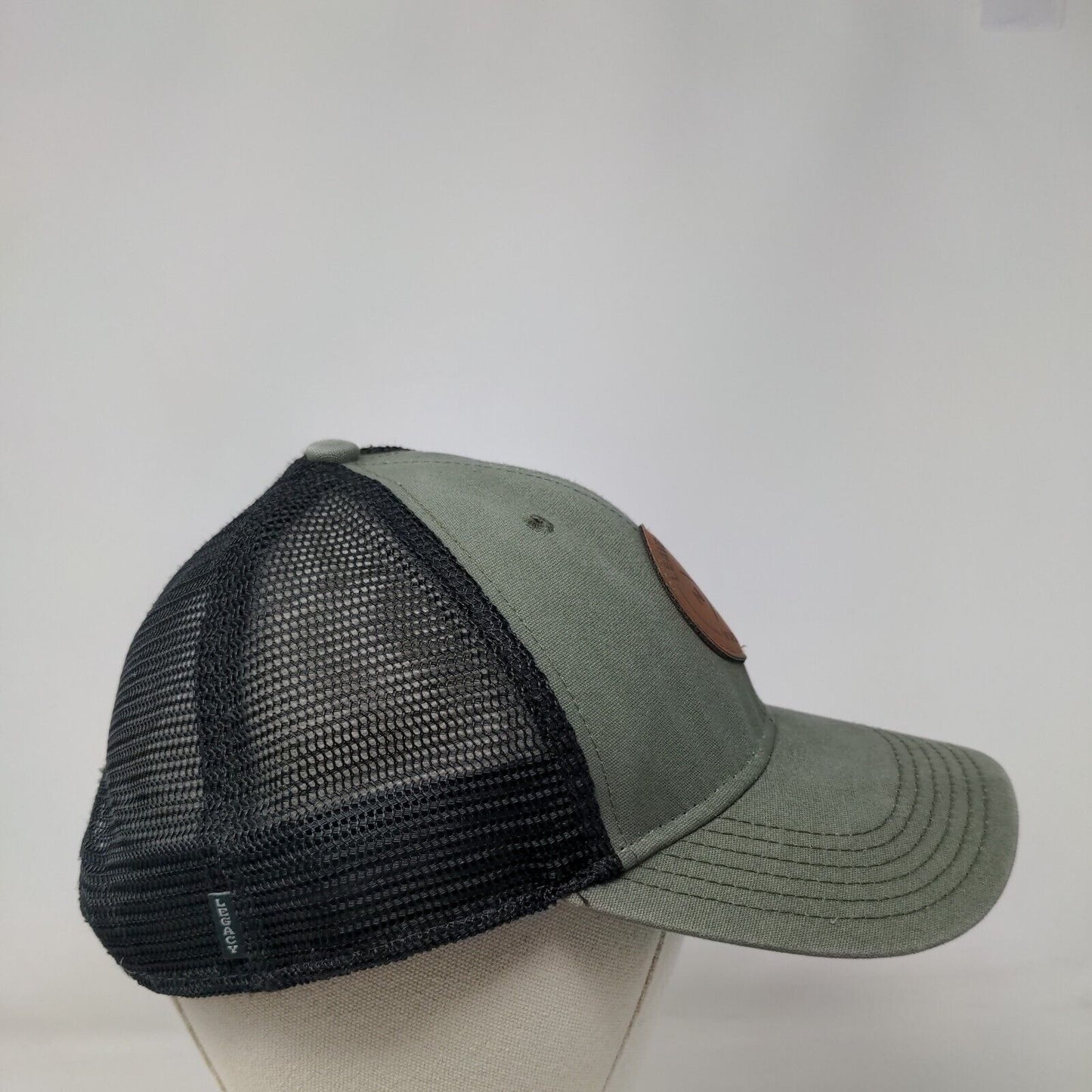 Leavenworth Washington Snapback Trucker Hat Multi One Size Leather Patch