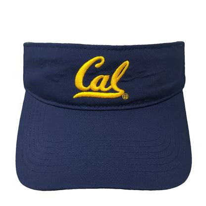 Under Armour Cal Golden Bears NCAA Blue Visor One Size Slideback Hat Embroidered