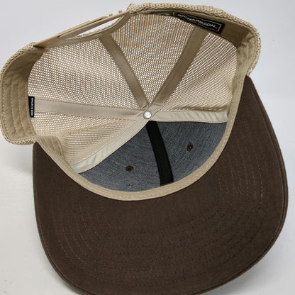 Richardson 112 Trucker Hat Amalgamated Sugar Brown One Size Mesh Snapback
