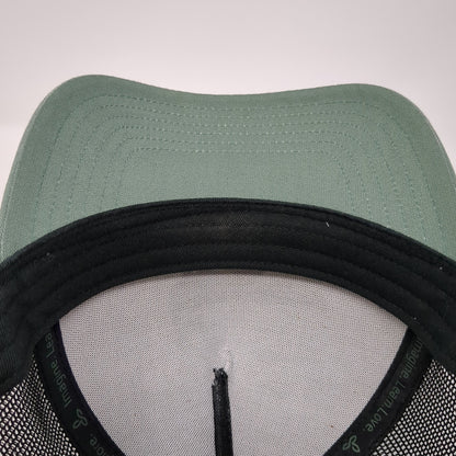 Sly Fox Snapback Mesh Back Rope Trucker Hat Multi One Size Colorblock