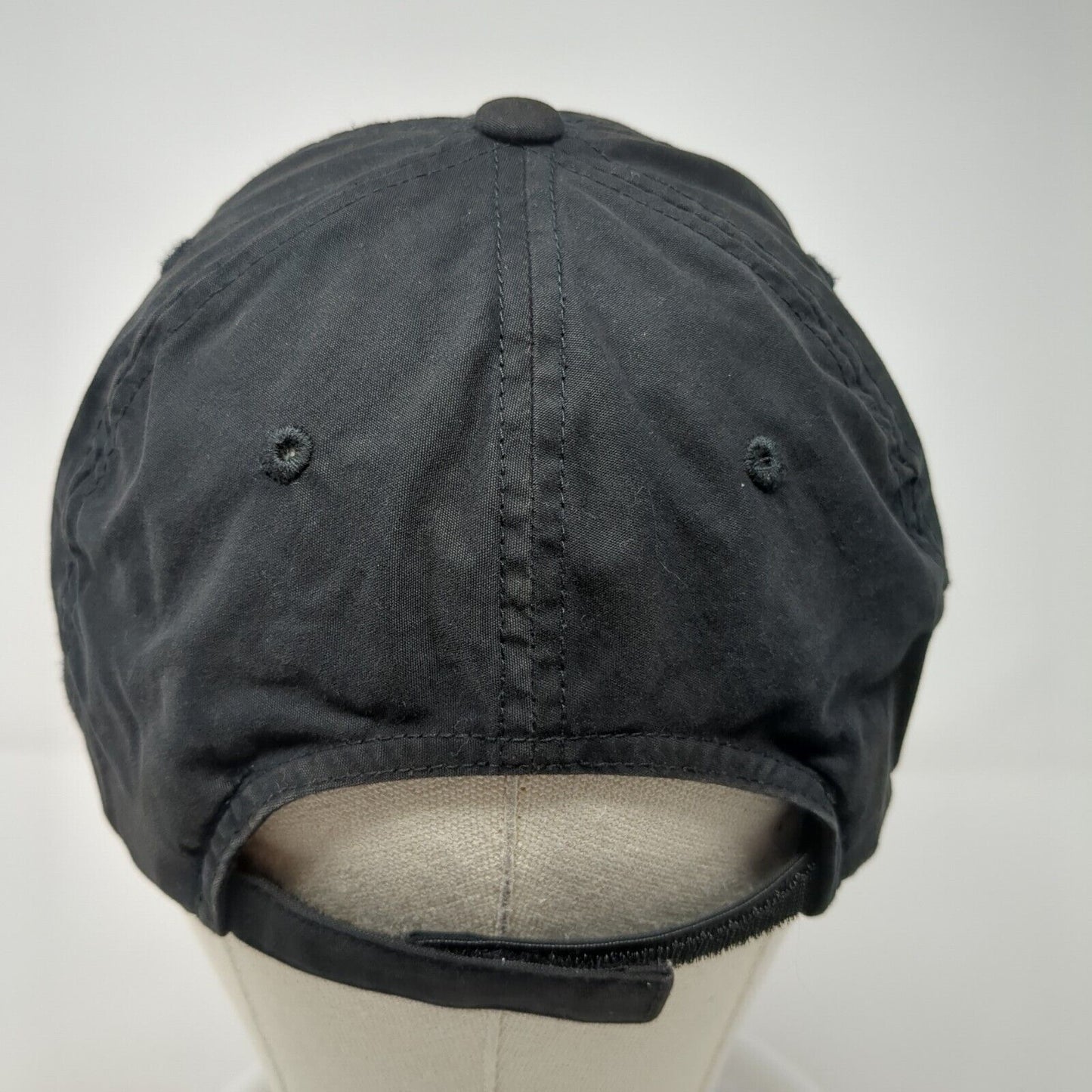 T&co. Strapback Baseball Cap Black OS Adjustable Embroidered Port Authority