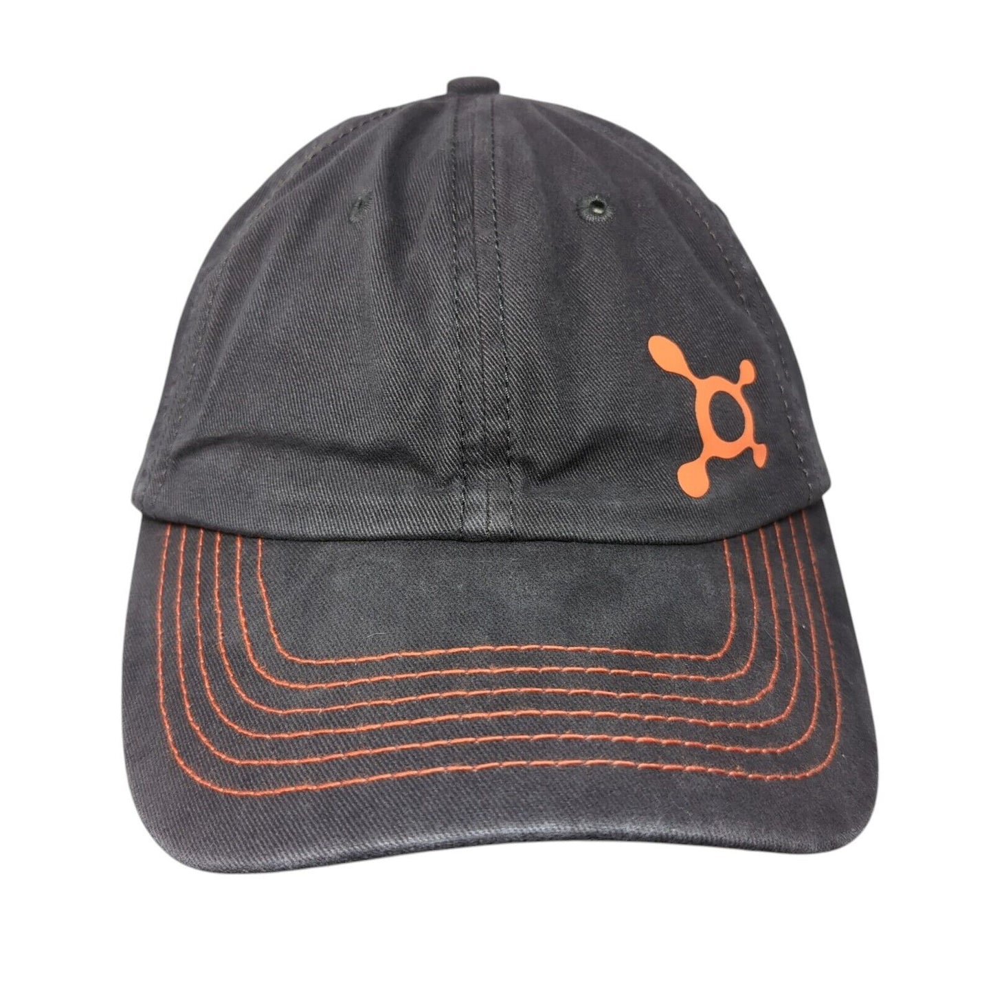 Orange Theory Snapback Hat Gray One Size Adjustable Embroidered Cotton