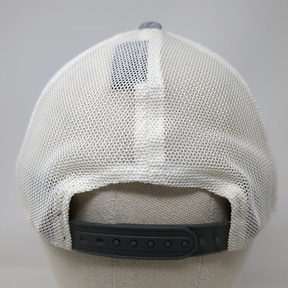 Pukka Trucker Hat Gray One Size Tamarack Resort Snapback Mesh Back Logo Patch