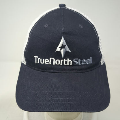 Cap America Trucker Hat Blue White One Size TrueNorth Steel Snapback Mesh Back