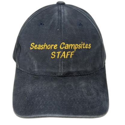 Fahrenheit Baseball Cap Blue OSFM Seashore Campsites Staff Hat Slideback Cotton