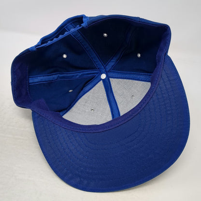 Blue NAPA Snapback Hat Vintage Embroidered Logo Patch Auto Parts 6 Panel