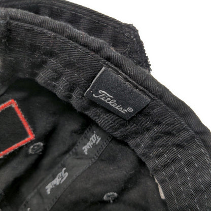 Titleist Slideback Hat Black One Size Embroidered FJ Pro V1 6 Panel