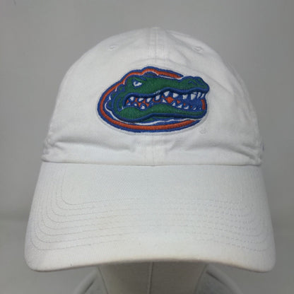 Nike Heritage86 Dri Fit Mens Slideback Hat White OSFM Embroidered Florida Gators