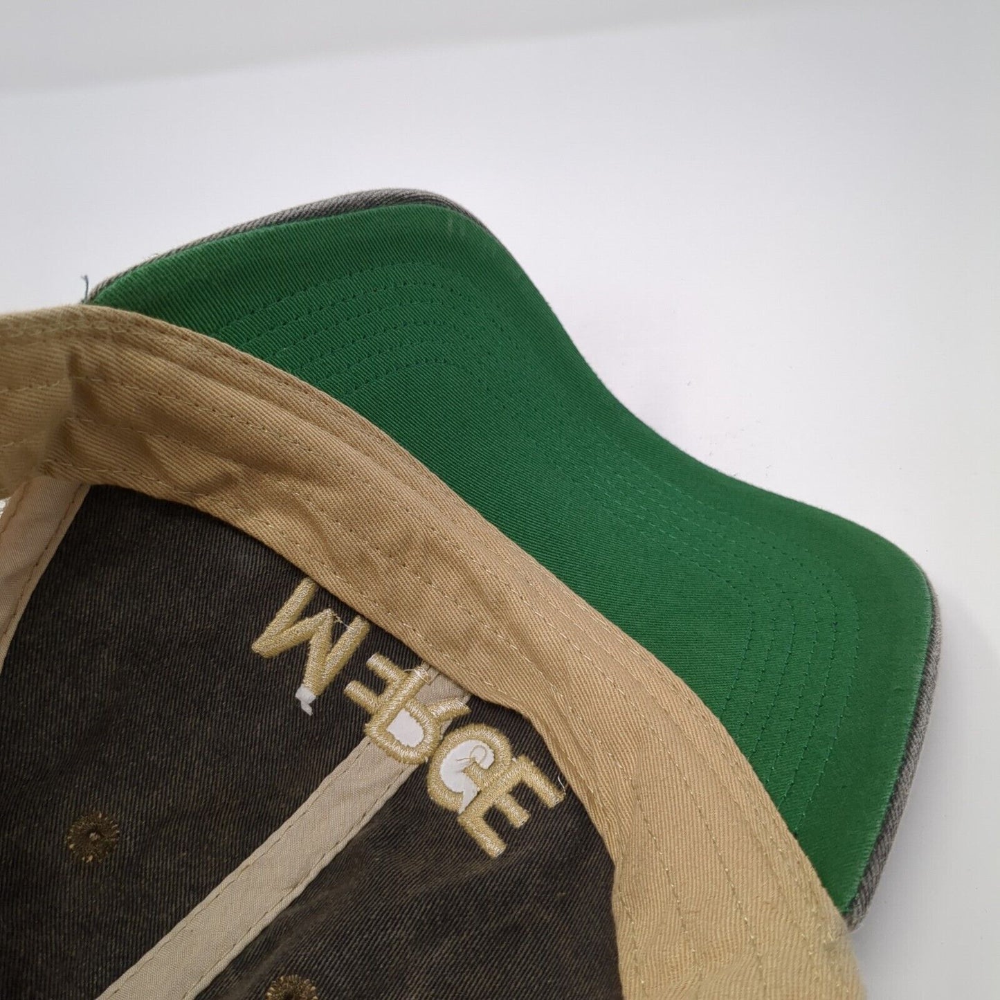 Merge Snapback Trucker Hat Gray OS Adjustable Embroidered Mesh Back Legacy