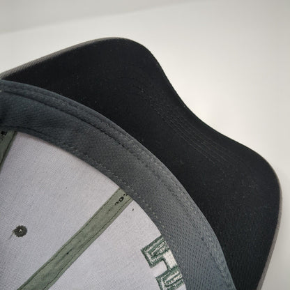 Hornady Snapback Trucker Hat Gray One Size Adjustable Embroidered Mesh Back