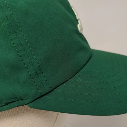 American Needle Strapback Hat Green Embroidered A Logo Adjustable