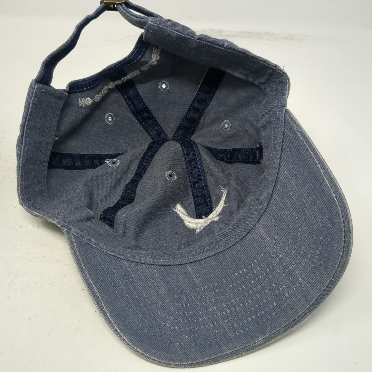 US Air Force Baseball Cap Blue One Size No One Comes Close Slideback Cotton Hat