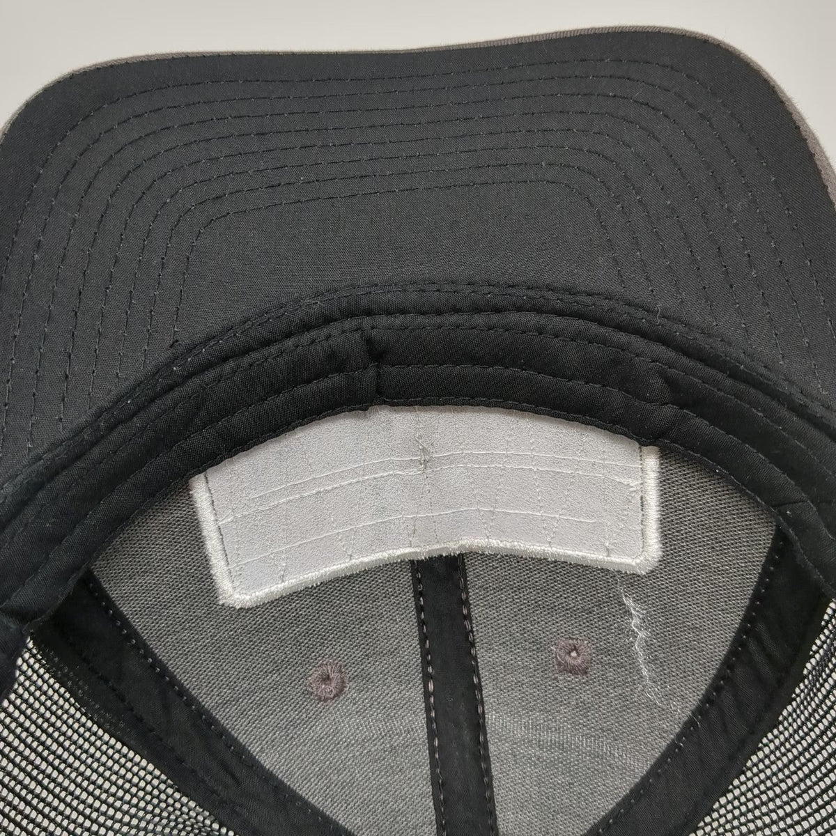Outdoor Cap Trucker Hat Gray One Size Springfield Armory Patch Mesh Snapback