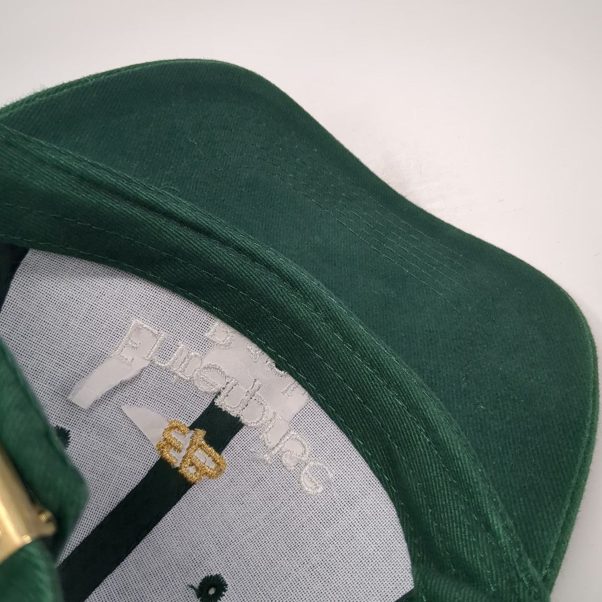 Port & Company Enterprise Bank Baseball Cap Green One Size Adjustable Strap Hat