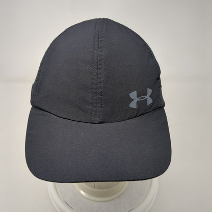Under Armour Women's Strapback Hat Black OSFA Adjustable Solid Mesh