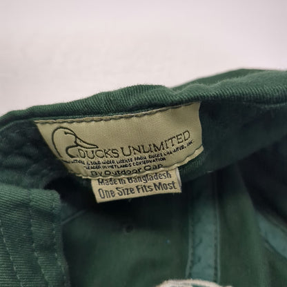 Outdoor Cap Baseball Cap Green One Size Ducks Unlimited Since 1937 Strapback Hat