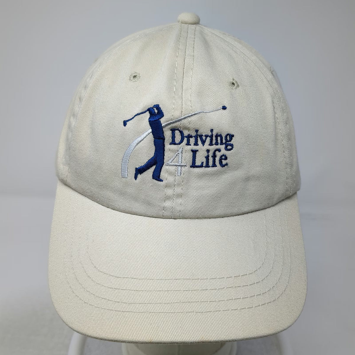 Dorfman Pacific Baseball Cap Beige One Size ALS Therapy Development Golf hat