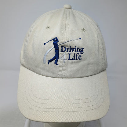 Dorfman Pacific Baseball Cap Beige One Size ALS Therapy Development Golf hat