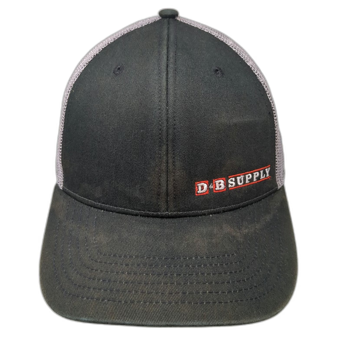 Outdoor Cap Trucker Hat Black One Size Mesh Back D & B Supply Snapback