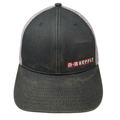 Outdoor Cap Trucker Hat Black One Size Mesh Back D & B Supply Snapback