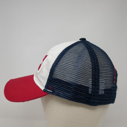 Budweiser Anheuser-Busch Snapback Trucker Hat Multi OS Adjustable Mesh Back