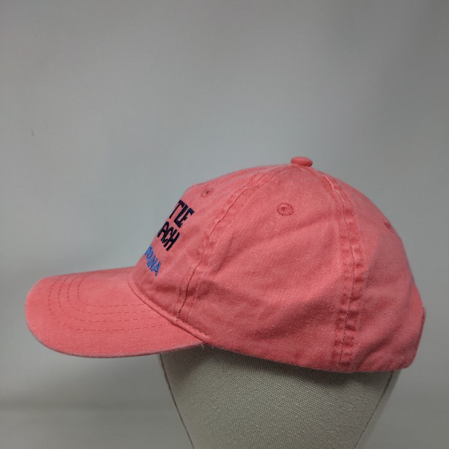 Myrtle Beach S. Carolina Kids Strapback Hat Pink OSFM Adjustable Embroidered